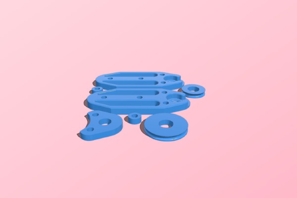 Fiddle block | 3d print model