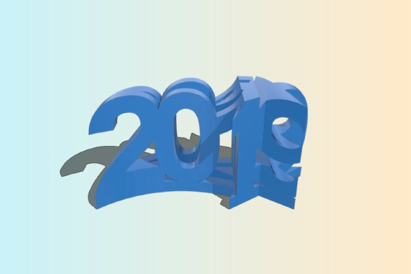 2019 Shooting Star (Solid) | 3d print model