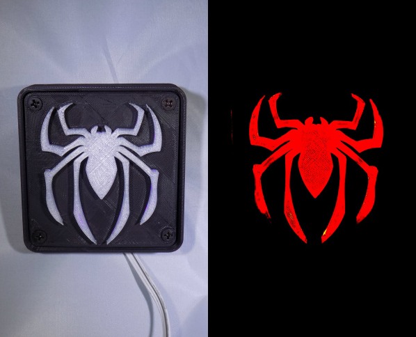 SPIDERMAN LED Light_Nightlight