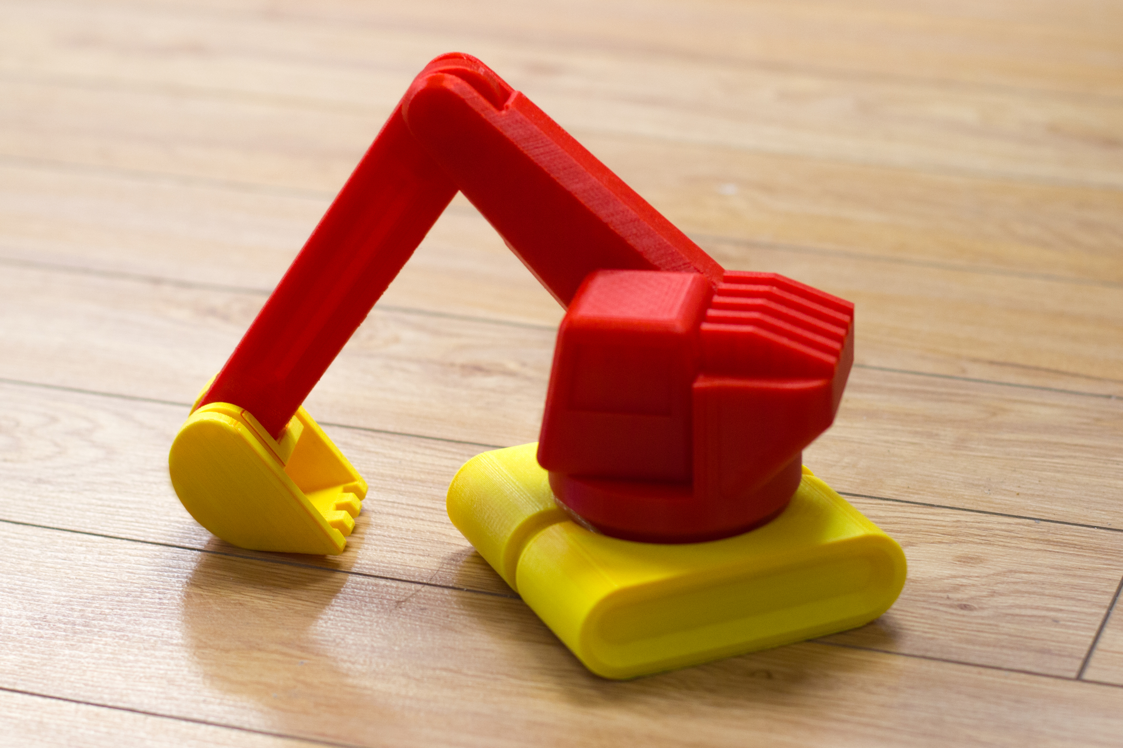 Multi-Color Excavator