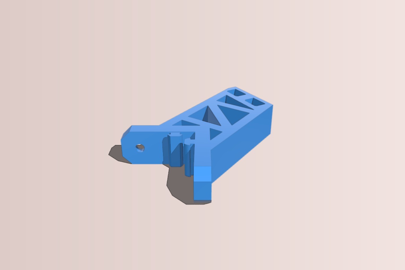 Ender 3 Extended side mount with v track