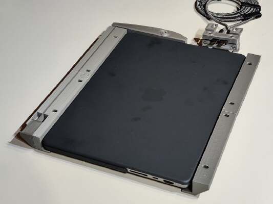 Laptop under desk dock | 3d print model