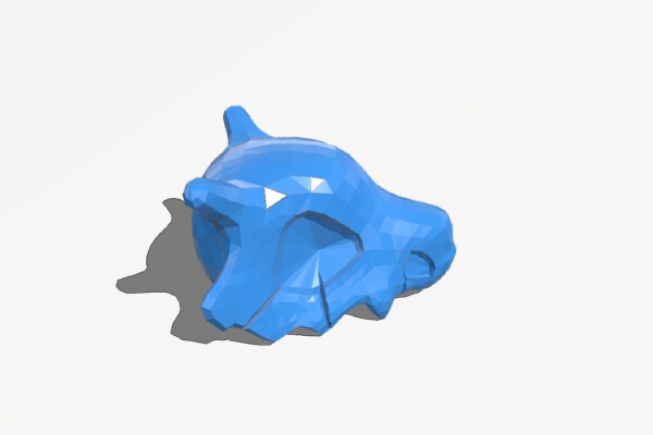 Cubone Skull 2 | 3d print model