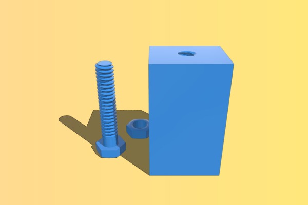 Nuts and Bolts v1 | 3d print model