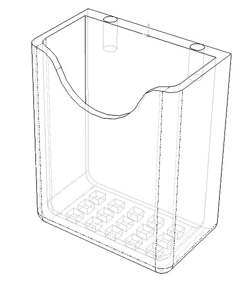 IKEA Skadis - Support pour télécommande ou lunettes