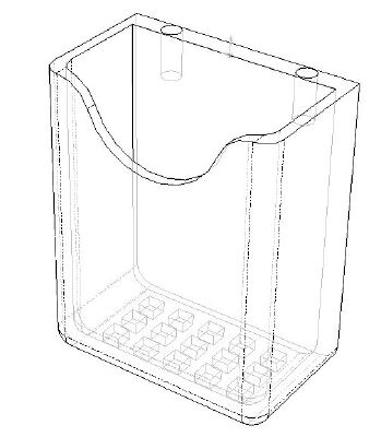 IKEA Skadis - Support pour télécommande ou lunettes | 3d print model