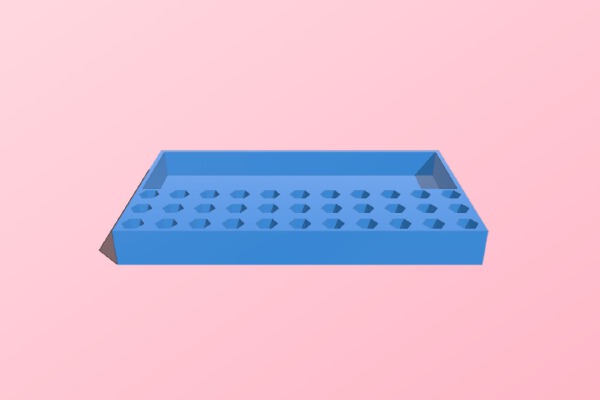 Driver bit holder and organizer | 3d print model