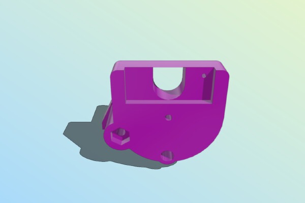 Mount for Renakx's Hornady L-N-L Case Feeder | 3d print model