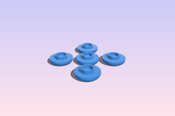 Buttons for P802MA and others | 3d print model