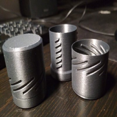 parametric screw-tube (Fusion360) | 3d print model