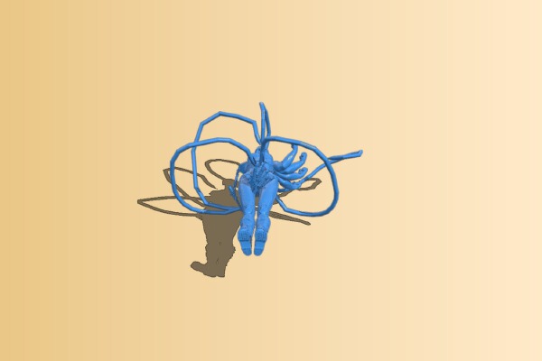 A Physicality of the Mind of the Mentally Ill | 3d print model