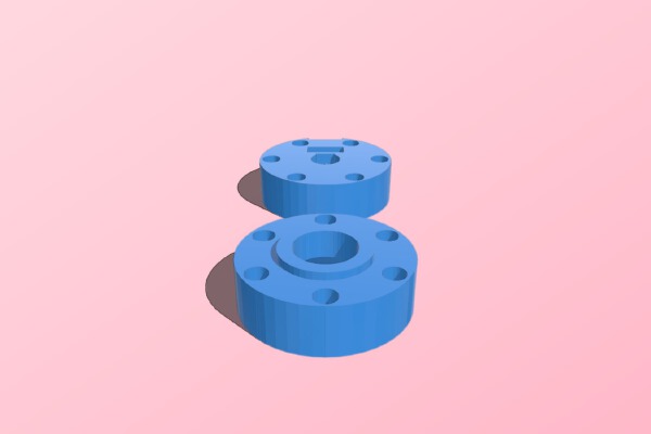 Simplest 5_8mm coupler you can made. | 3d print model