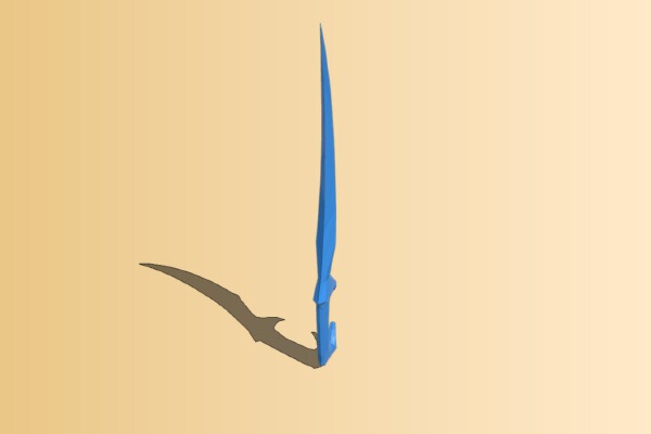 Sword Of Woe | 3d print model