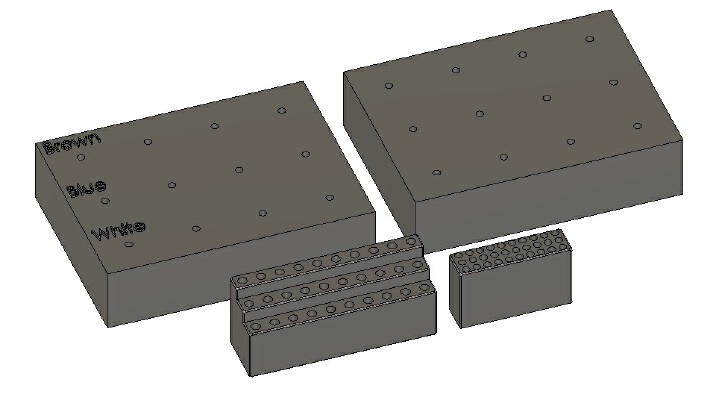 Proxxon_Dremel micro motor drillbit stands | 3d print model
