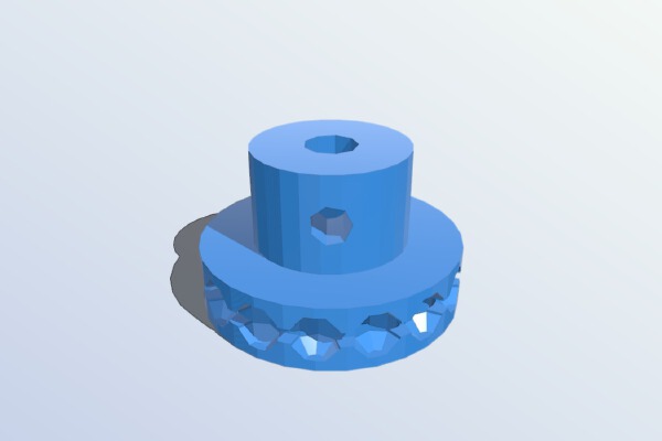 Beaded Cord Spool | 3d print model
