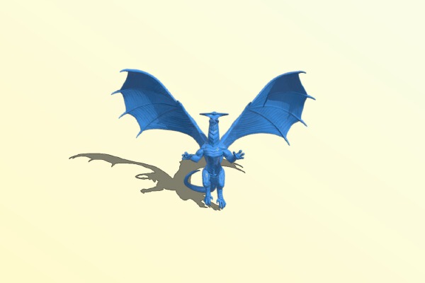 Ancient void dragon | 3d print model