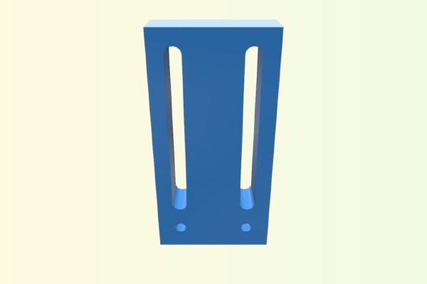 Easiest adjustable Z endstop for A6 | 3d print model
