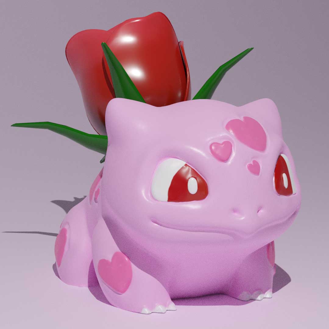 Valentine's Day Bulbasaur  Rosasaur