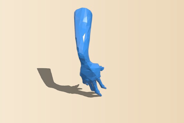 Bodak with Separate Arms | 3d print model