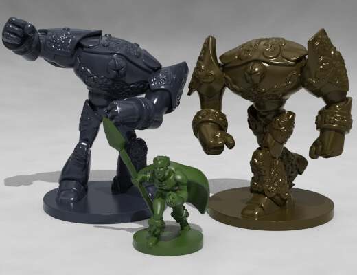 Metal Golems | 3d print model