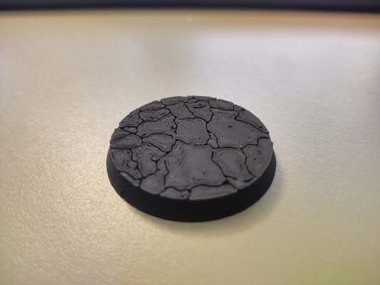 Cracked Earth DND and Wargaming Base (Reupload) | 3d print model