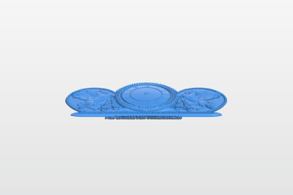Wall clock pattern | 3d print model