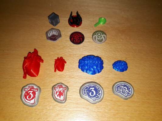 Arkham Horror LCG tokens | 3d print model