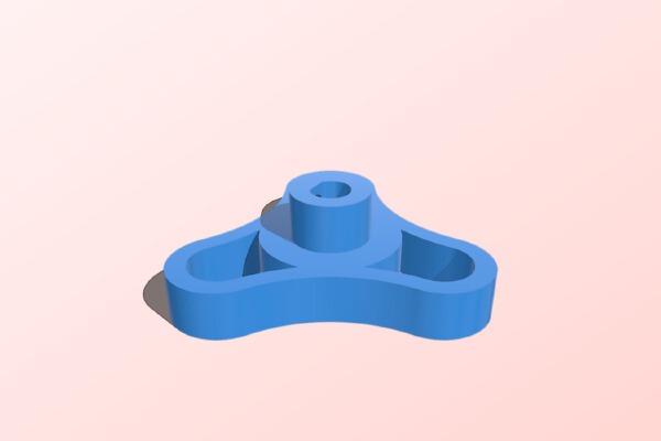 Extruder Knob 5mm with screw hole | 3d print model