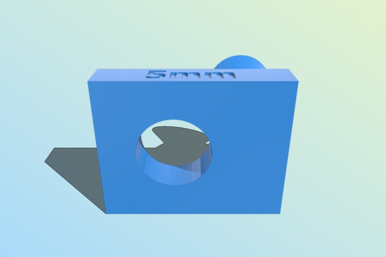 Fast printer and material test