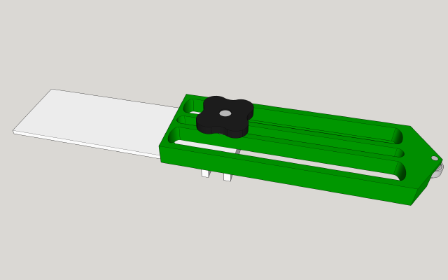 Offcut Thickness guage | 3d print model