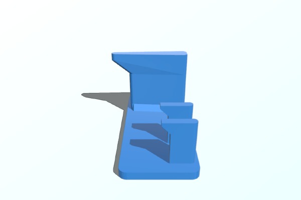 straighteners wand holder (mount) - Halterung Glätteisen (Wand) | 3d print model