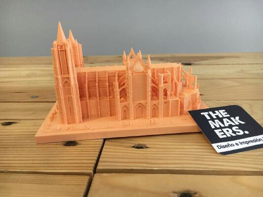 Catedral de Leon | 3d print model