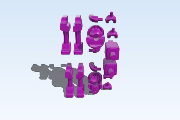 K’NEX Custom Dolls | 3d print model