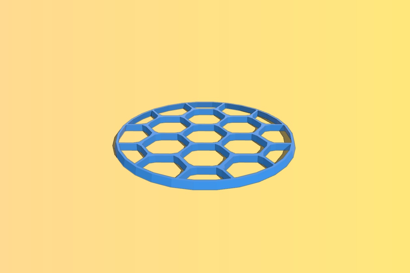 Honeycomb lense for Steampunk Goggles