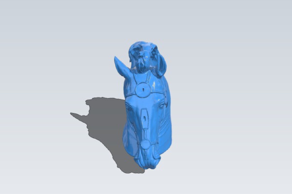 Horse Head from the Equestrian statue of Marcus Aurelius | 3d print model