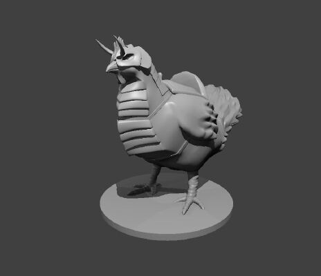 Giant Chicken Mounts! | 3d print model