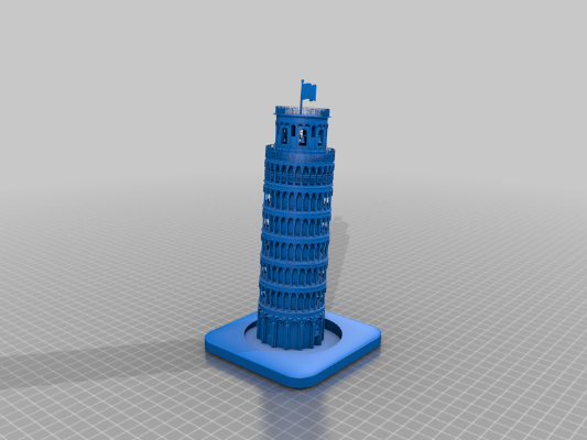 Tower of Pisa | 3d print model