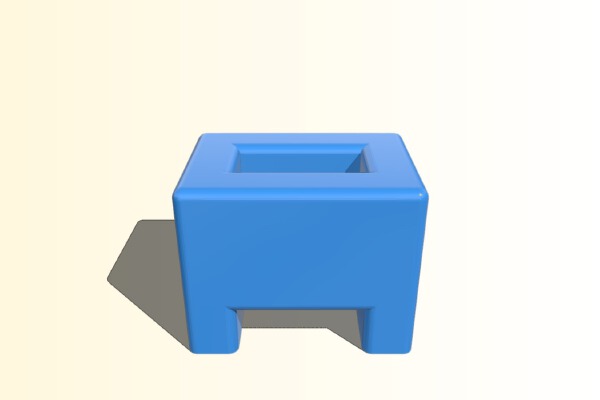 3S Balance Socket - Panel Mount | 3d print model