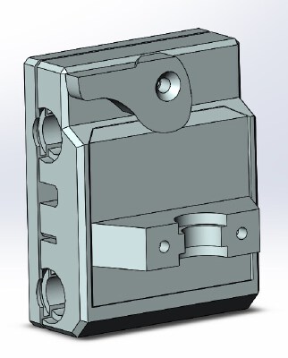 E3D_V6_R2 mount Cargo B140947 | 3d print model
