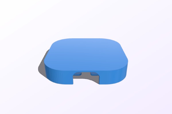 PSVR stand cable management addon | 3d print model