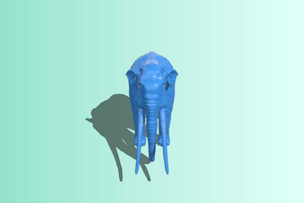 乳齒象Mastodon | 3d print model
