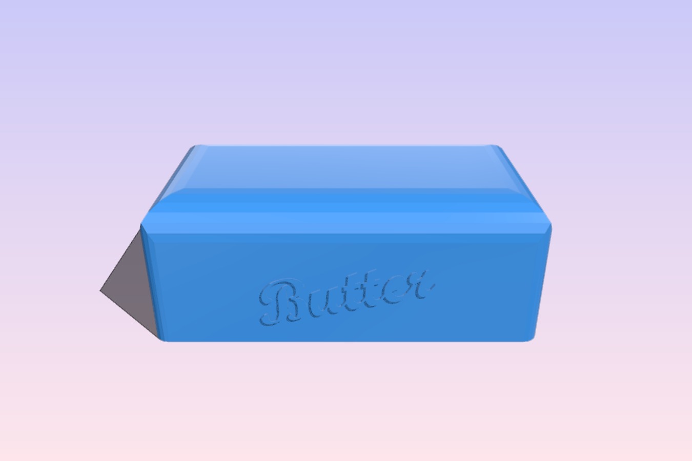 Butter tray lid, Butter Deckel