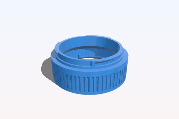 Canon EF extension tube - Fixed. | 3d print model