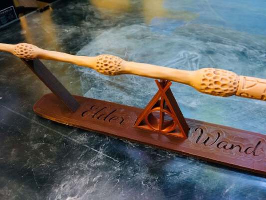 Elder Wand Horizontal Split | 3d print model