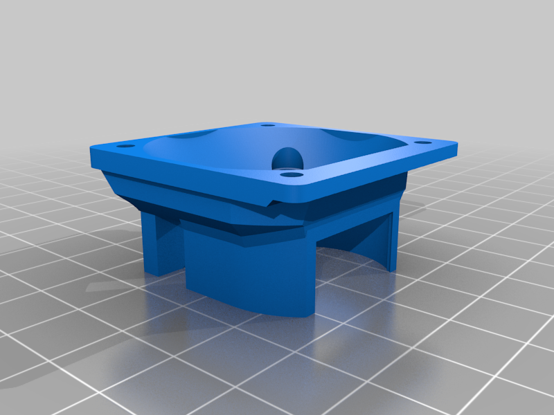 CR6-SE heatsink fan duct
