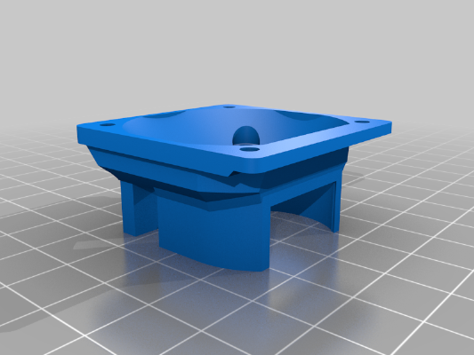 CR6-SE heatsink fan duct | 3d print model