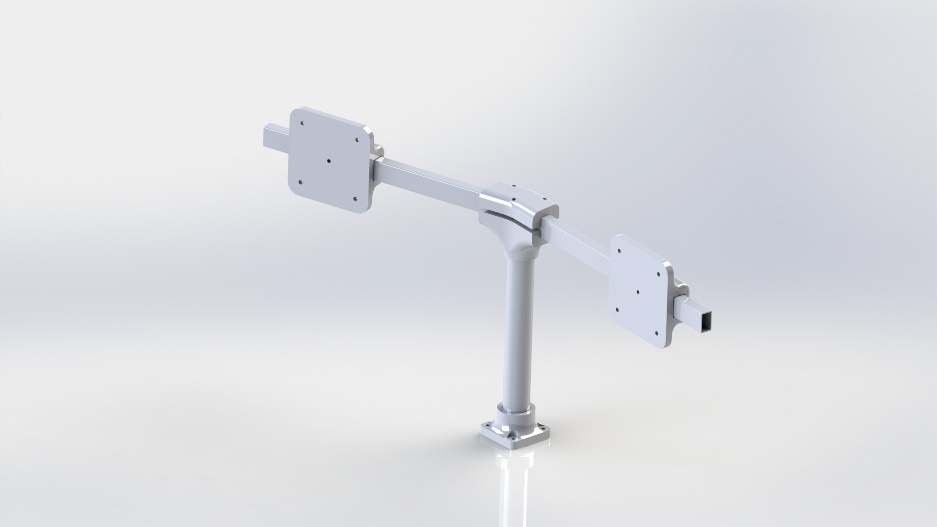 Soporte para dos monitores 24 pulgadas (Soporte VESA 75)