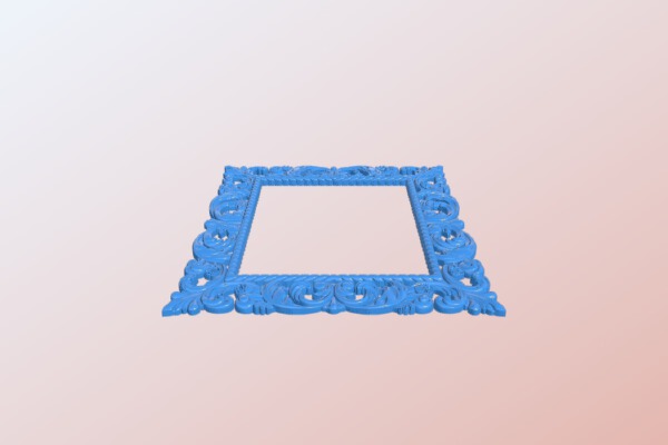 Picture frame or mirror | 3d print model