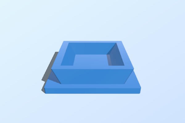 Tri-pod mount platform | 3d print model