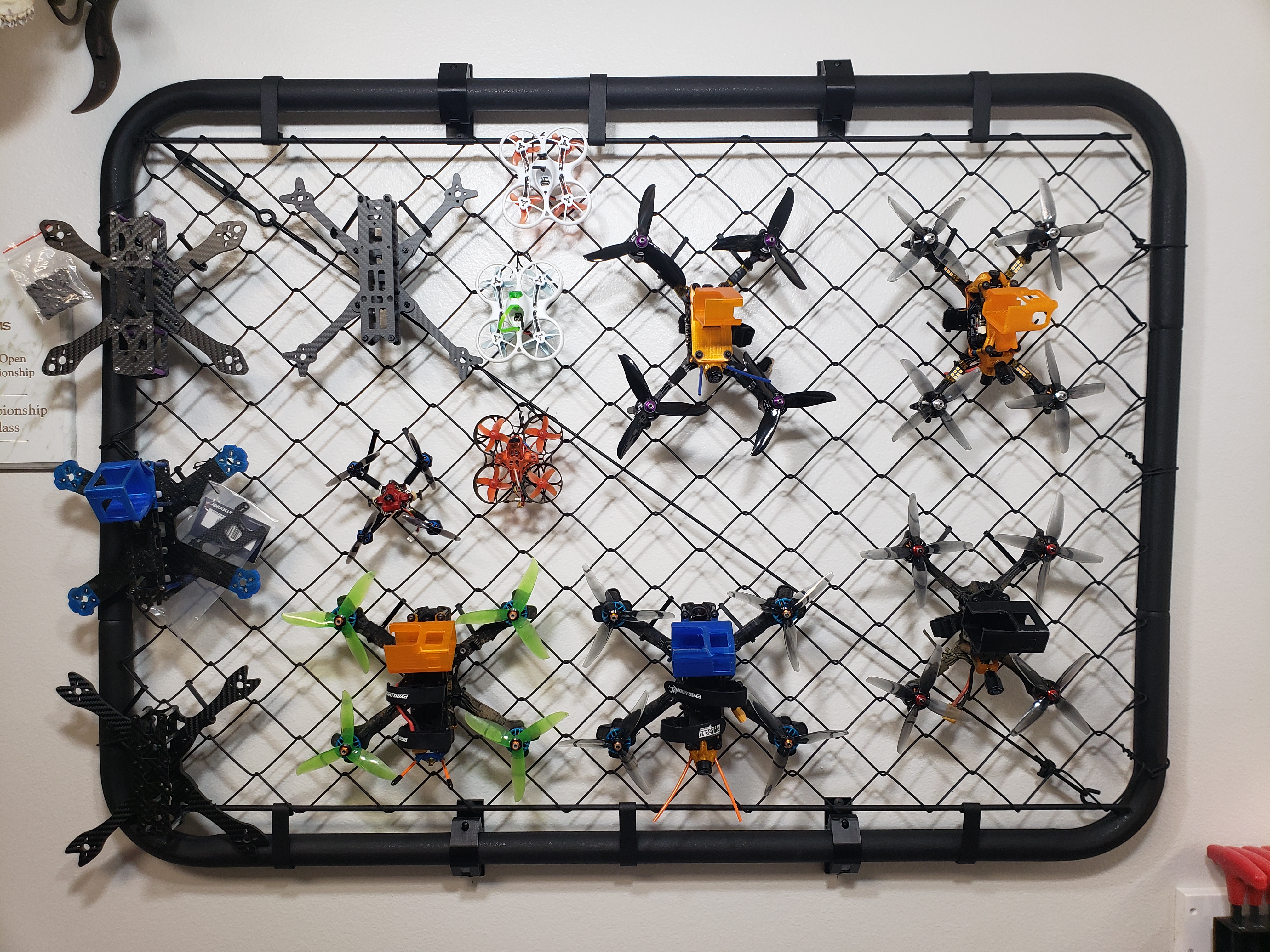 Chain Link Gate Mount (for drone storage)